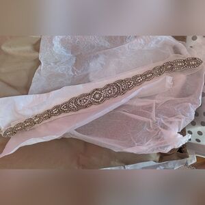 Crystal Bridal Belt Wedding Dress Sash